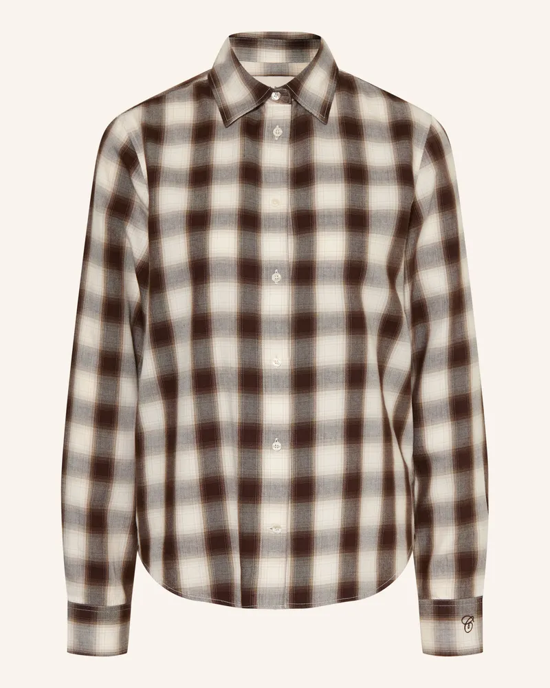 Gant Hemdbluse braun Braun