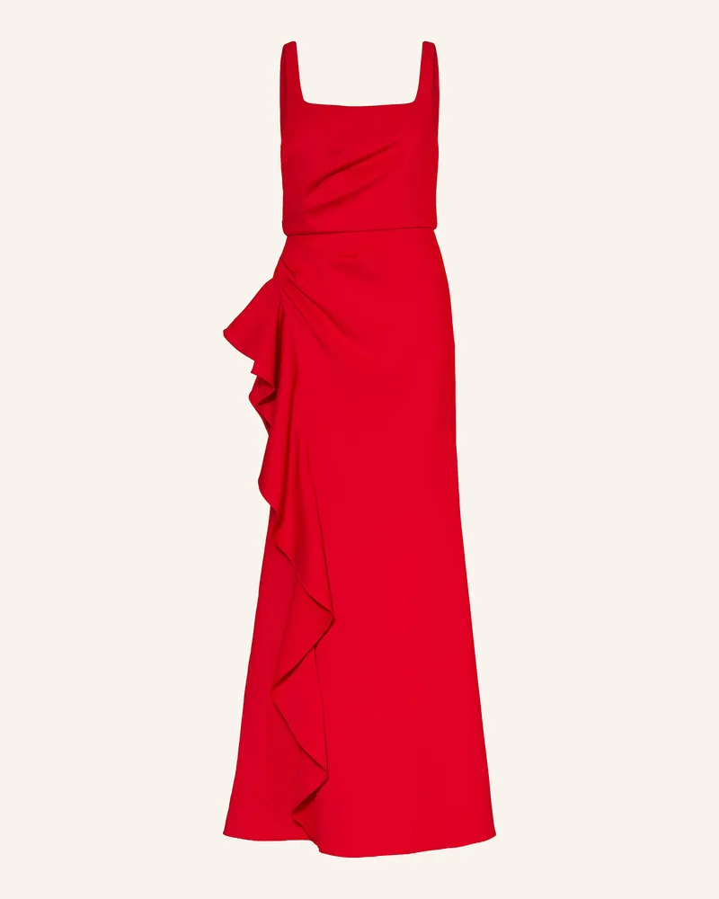Adrianna Papell Abendkleid Aus Jersey Mit Volants rot Rot