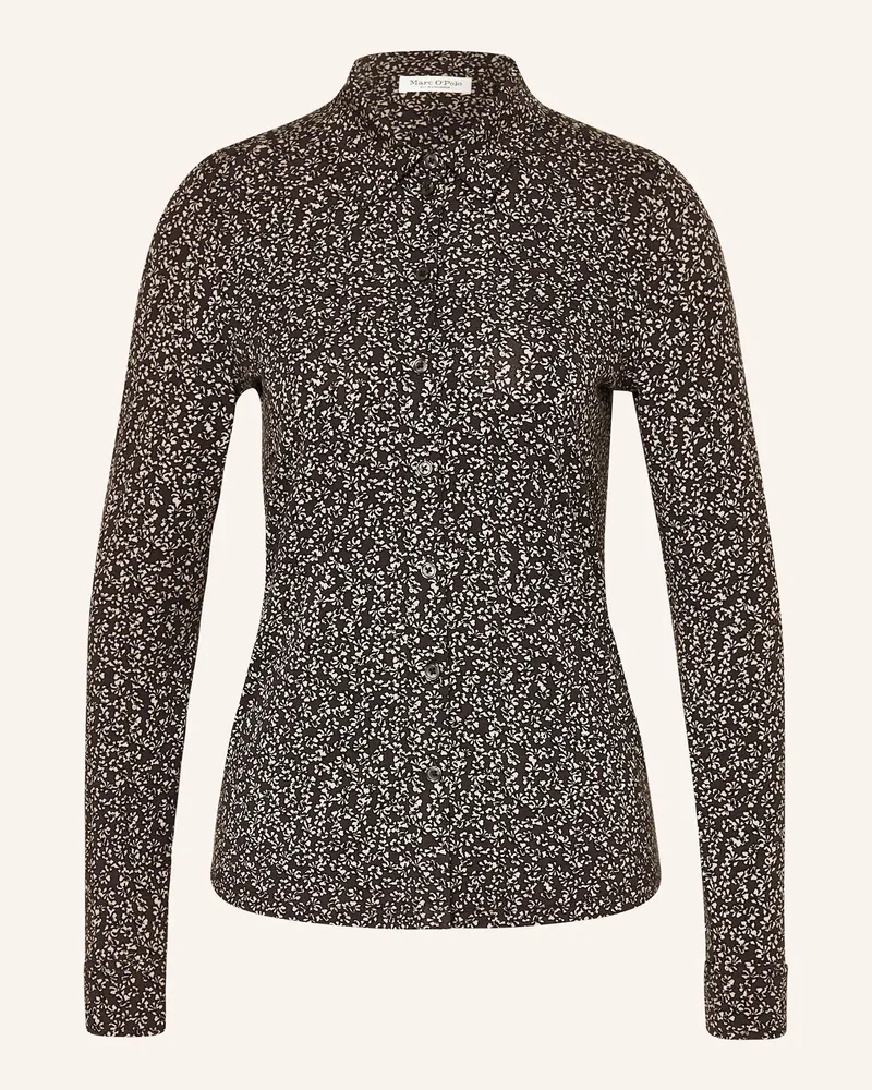 Marc O'Polo Hemdbluse Dunkelgrau