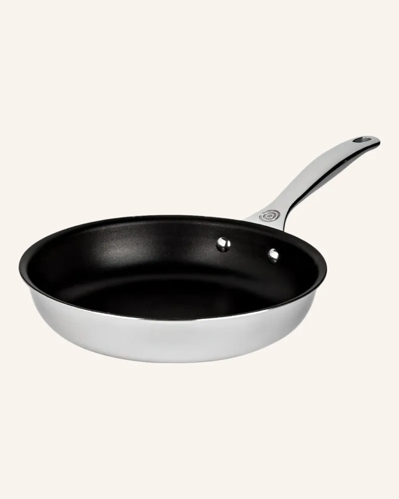 Le Creuset Pfanne 3-ply PLUS Silber