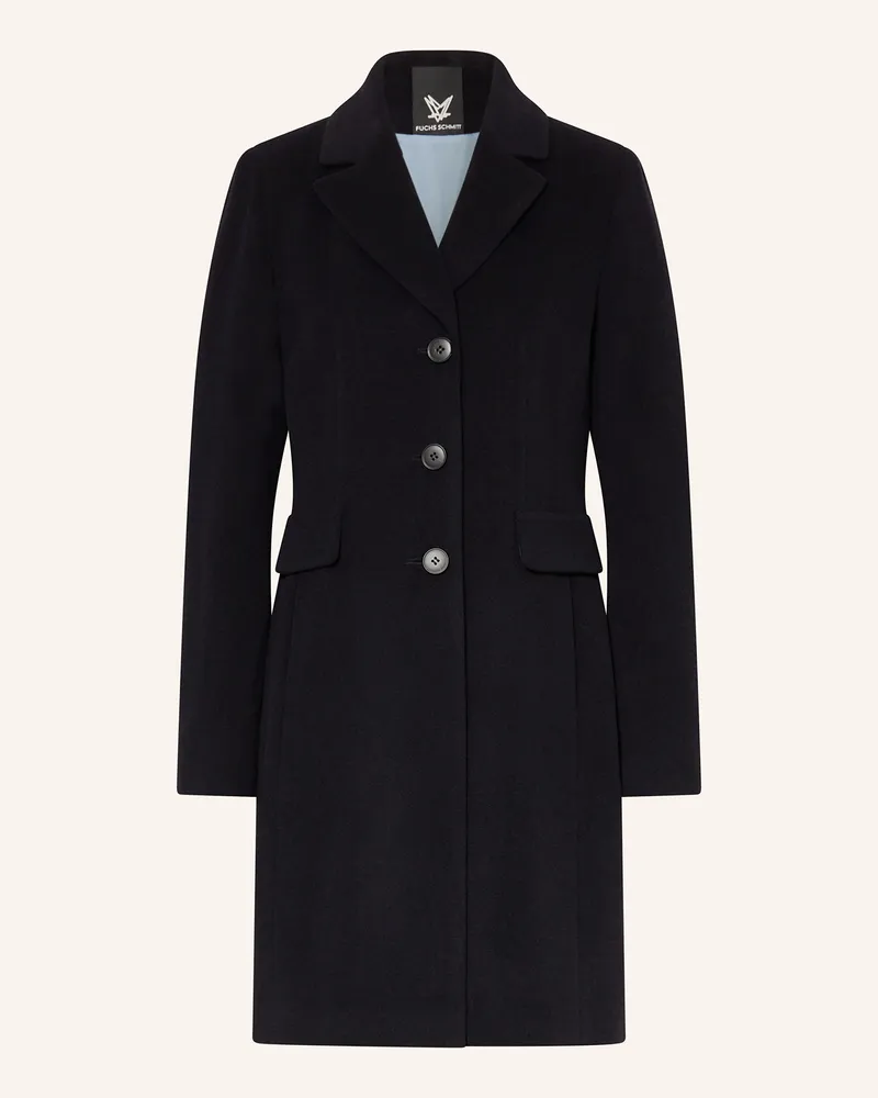 Fuchs Schmitt Wollmantel Marine