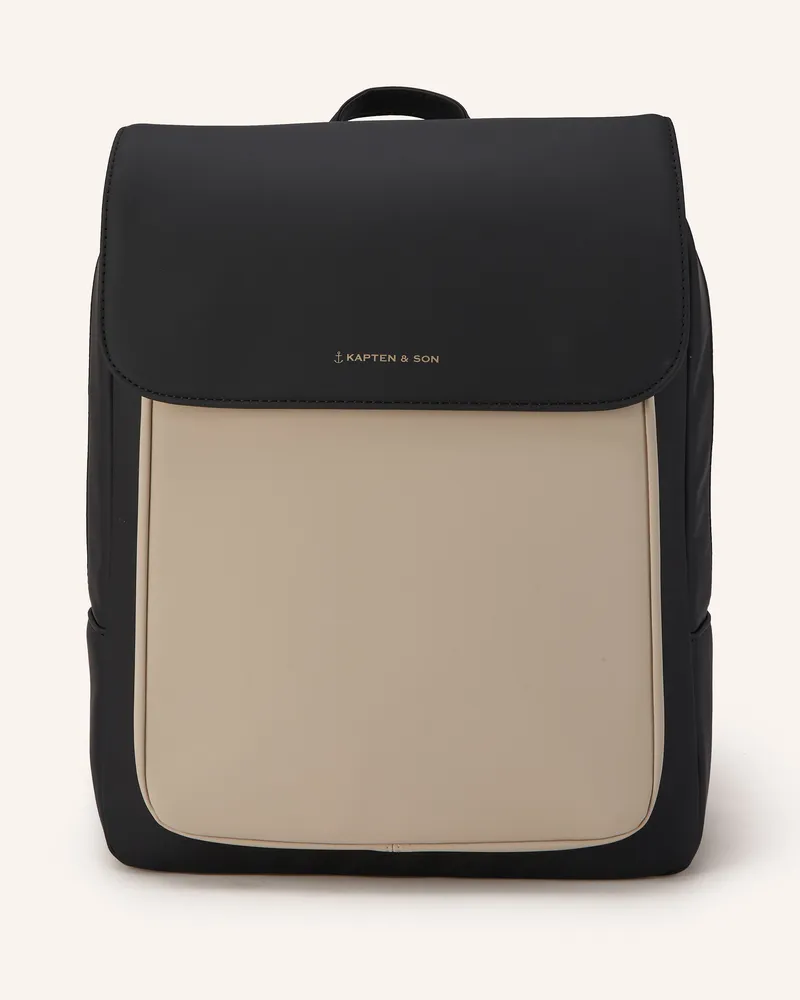 Kapten & Son Rucksack Tromso schwarz Schwarz