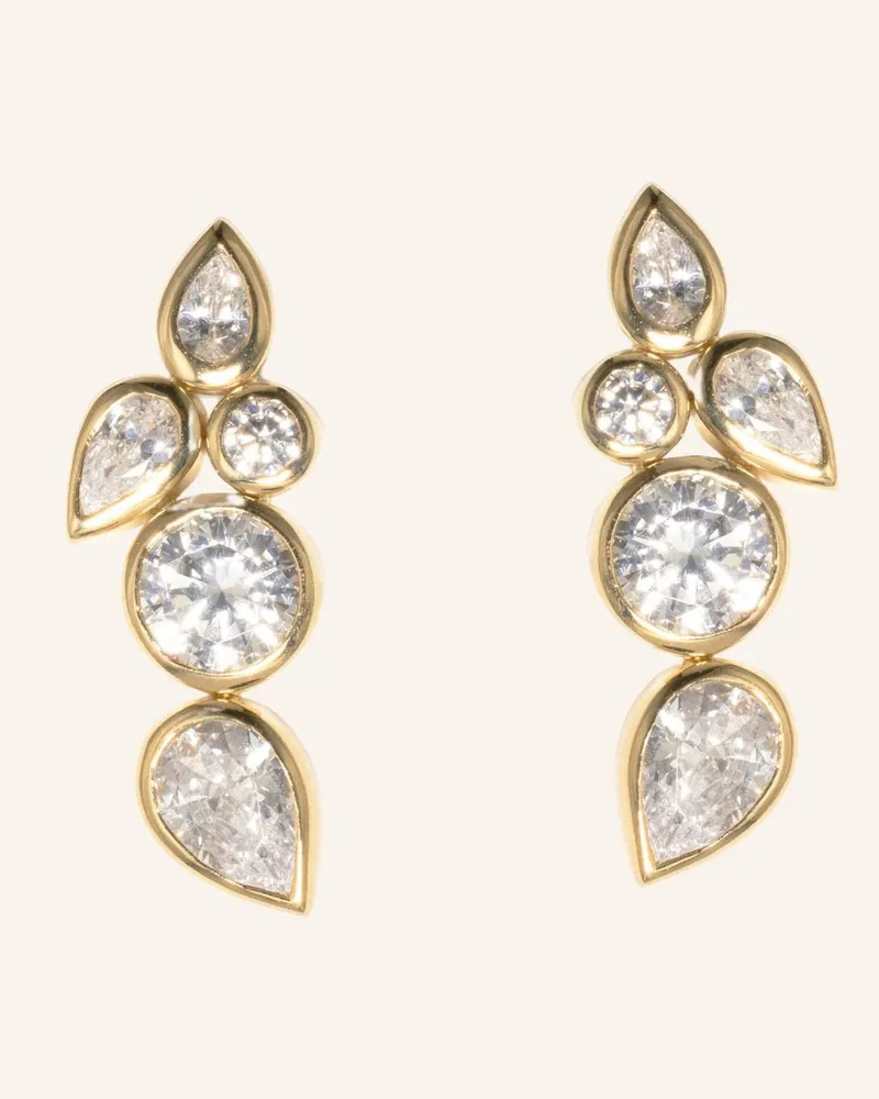 Completedworks Ohrhänger LIKE PEAS IN POD by GLAMBOU Gold