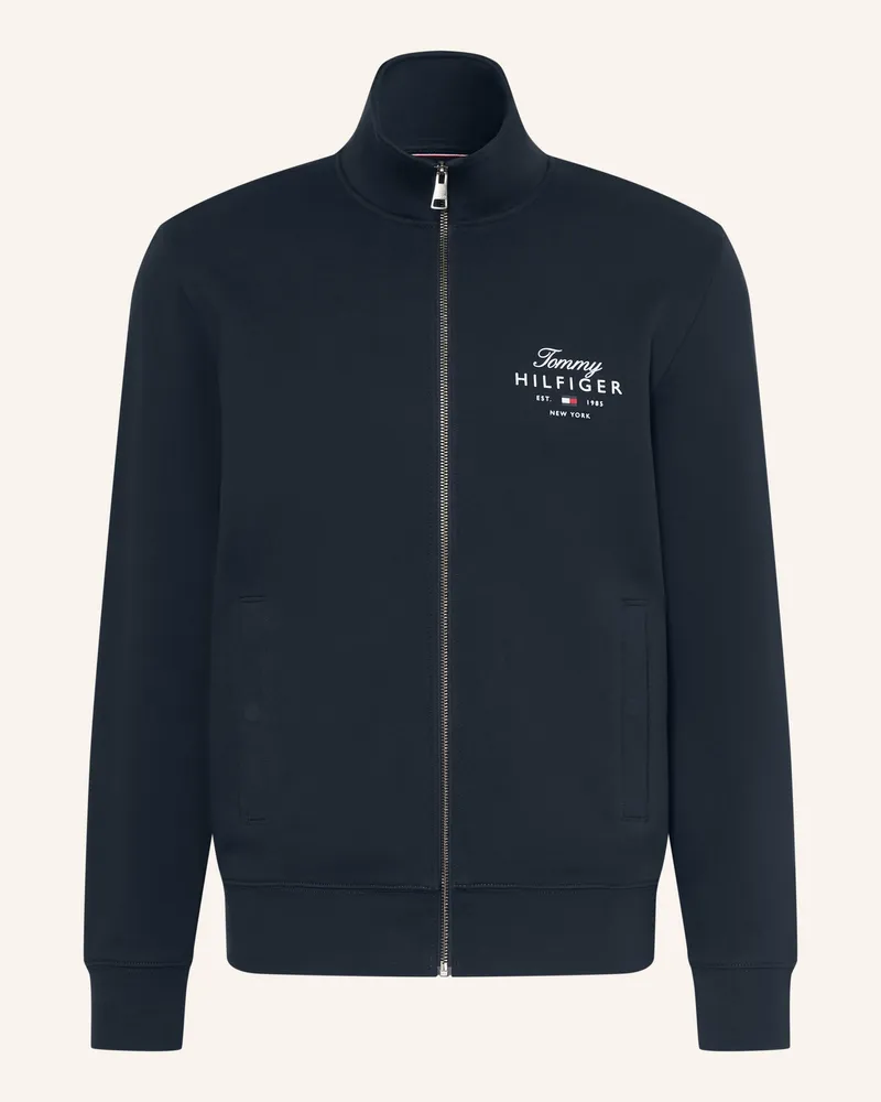 Tommy Hilfiger Sweatjacke blau Dunkelblau