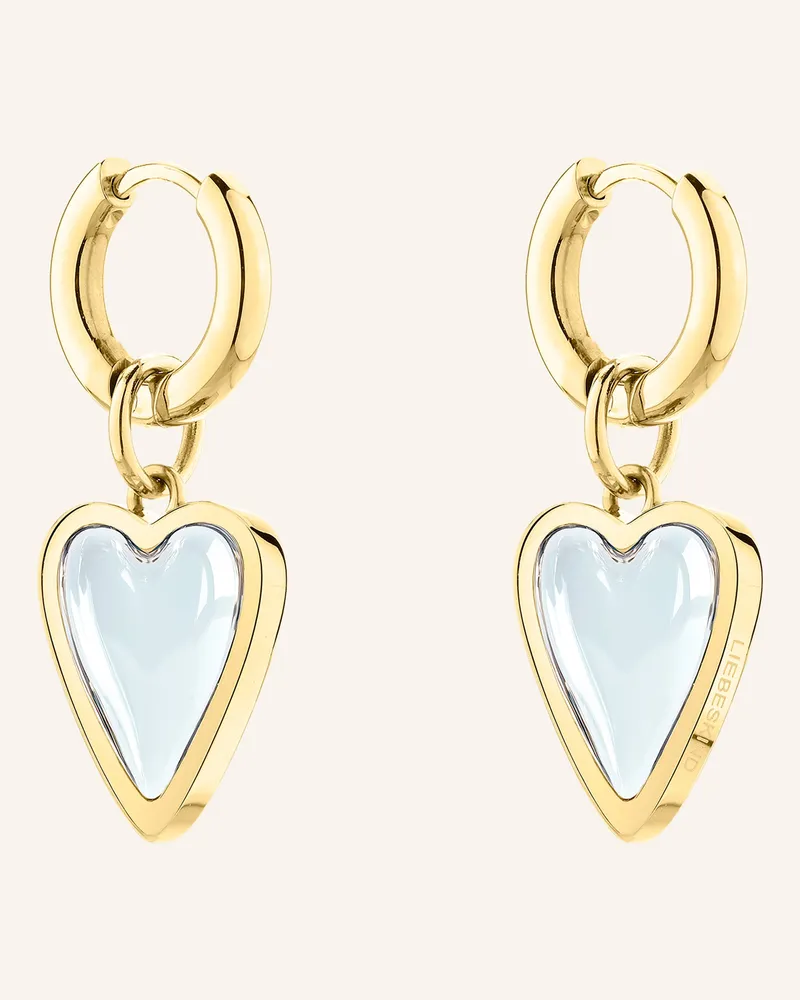Liebeskind Creolen  aus  Edelstahl Gold