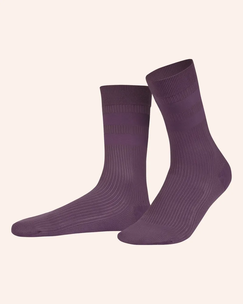ITEM m6 Socken CONSCIOUS COTTON Dunkellila
