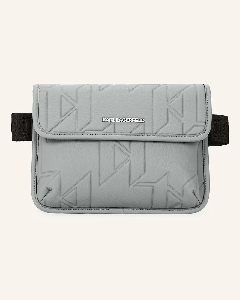 Karl Lagerfeld Gürteltasche Grau