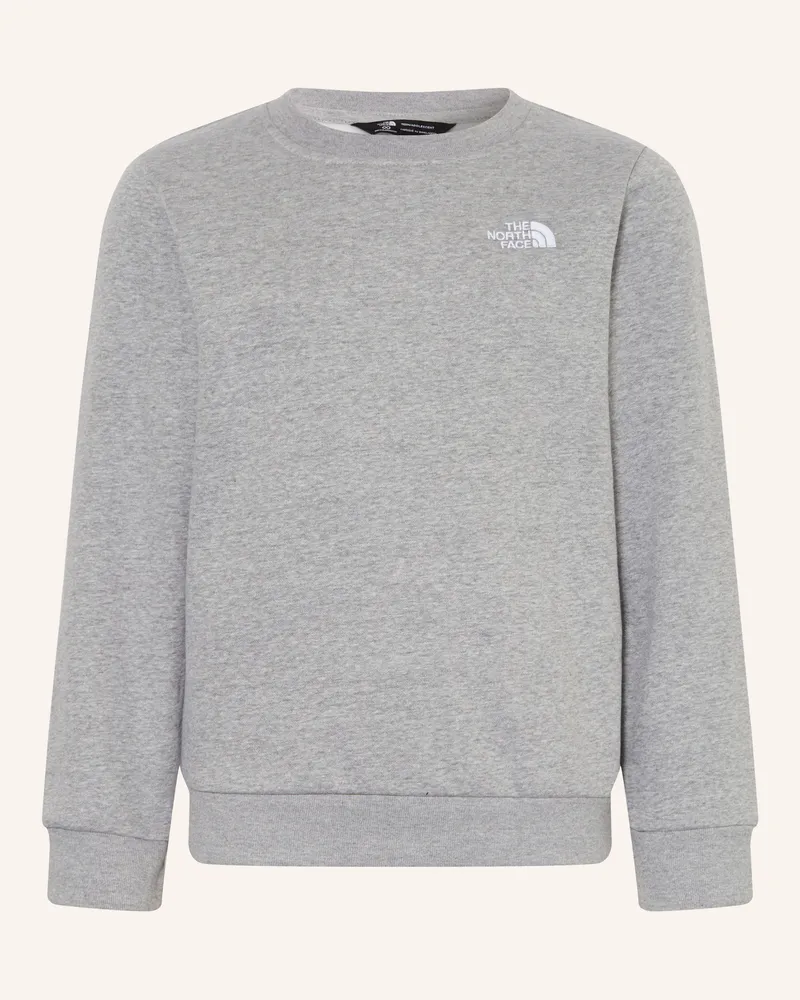 The North Face Sweatshirt grau Hellgrau