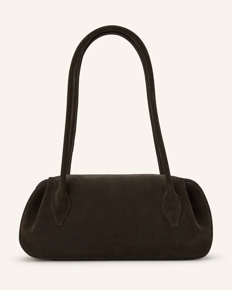 YUZEFI Schultertasche Oyster braun Dunkelbraun