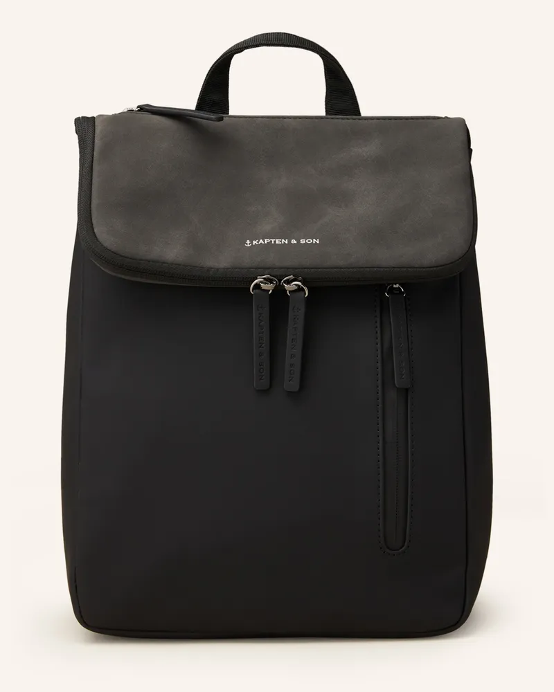 Kapten & Son Rucksack VALLEN 6 l Schwarz