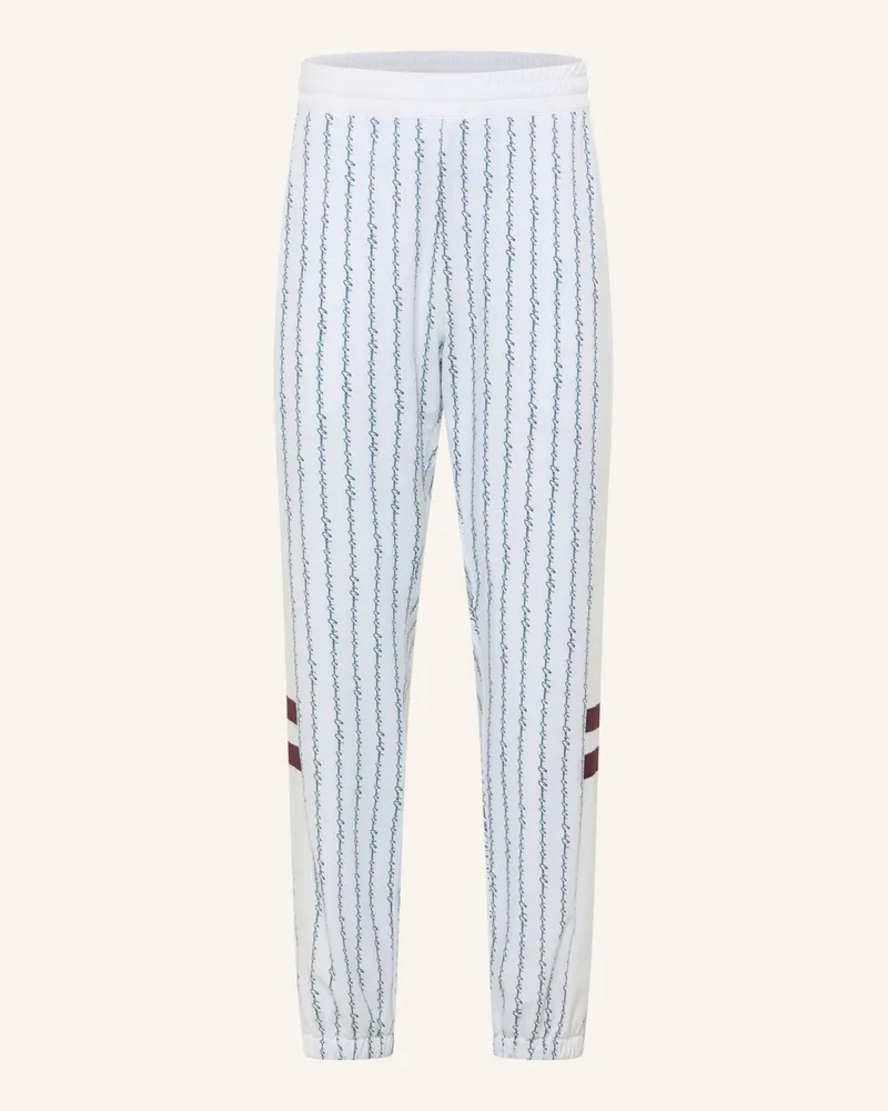 Carlo Colucci Tracksuit Hose - Match Point Fassnacht weiss Weiss