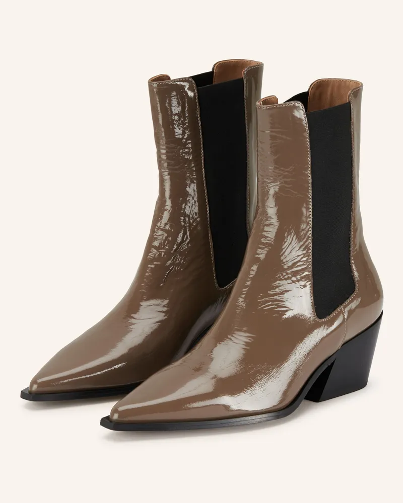 Flattered Cowboy Boots SANDRA Taupe