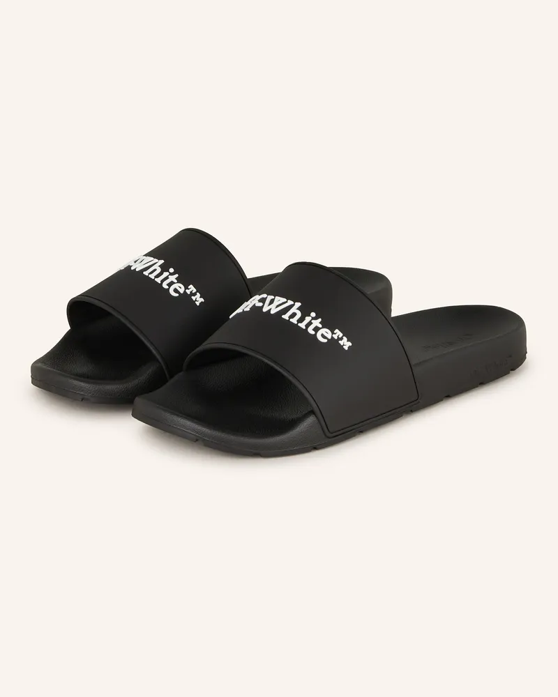 OFF-WHITE Pantoletten BOOKISH Schwarz
