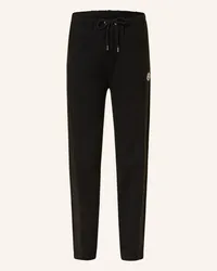 Moncler Sweatpants mit Galonstreifen Schwarz