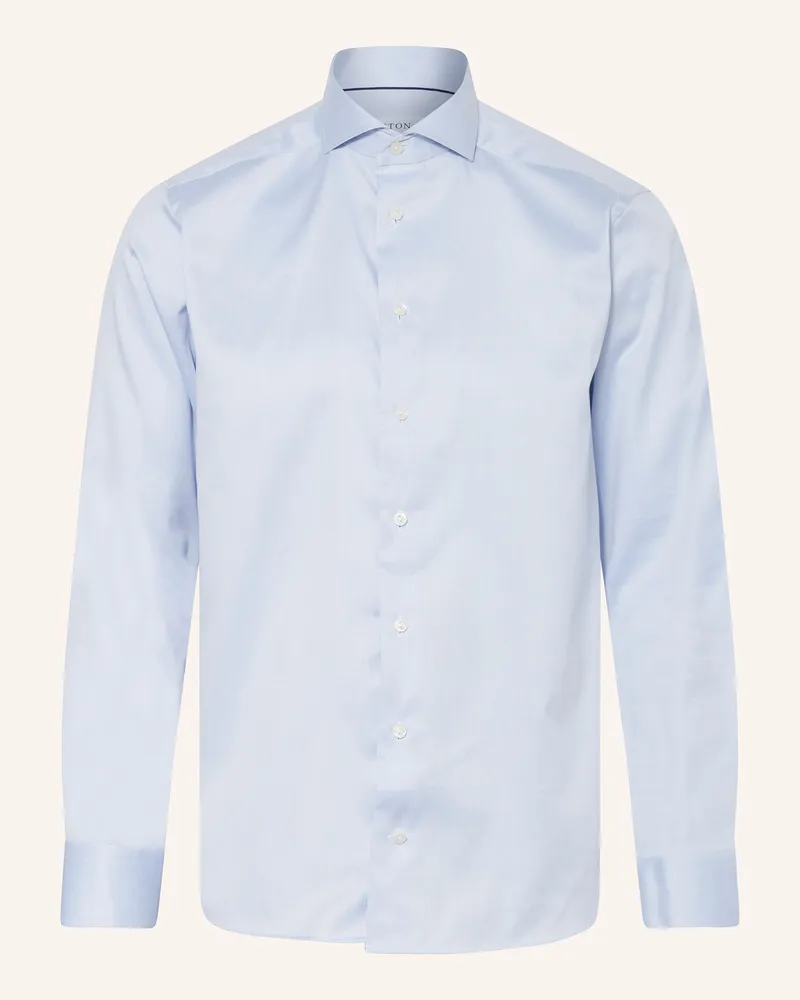Eton Hemd Slim Fit blau Hellblau