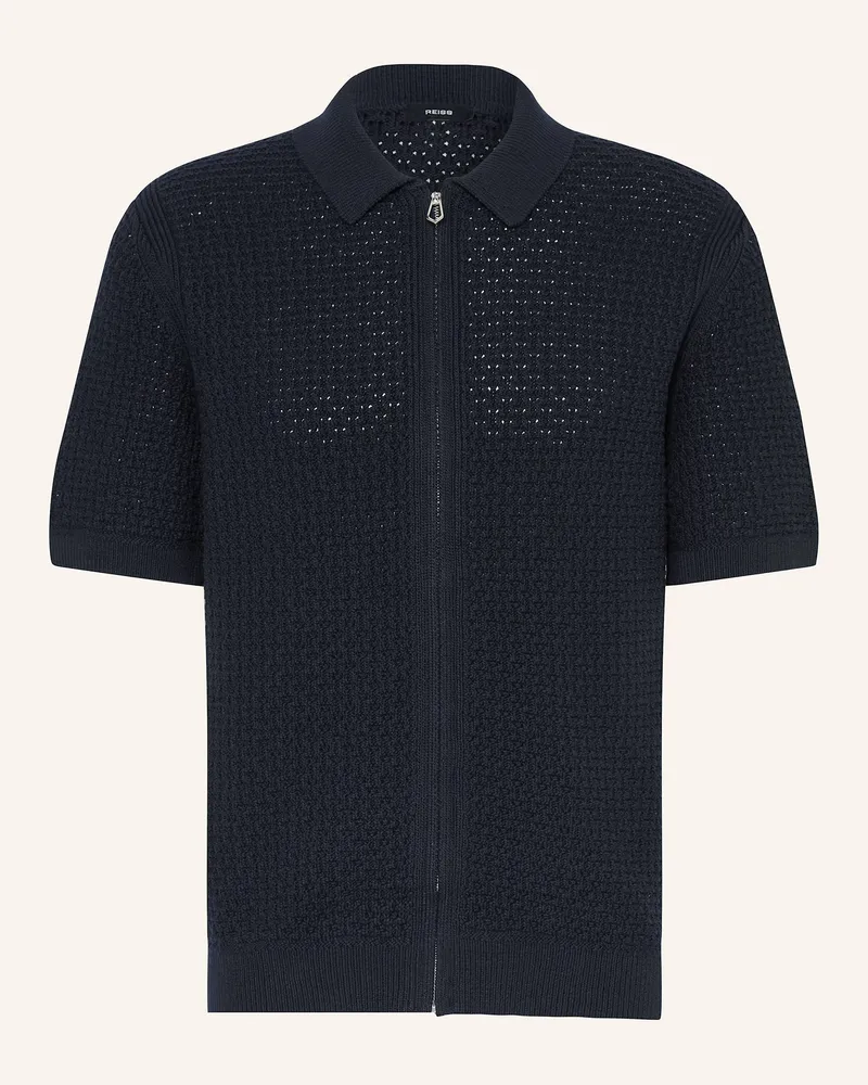 Reiss Strickjacke Comet blau Dunkelblau