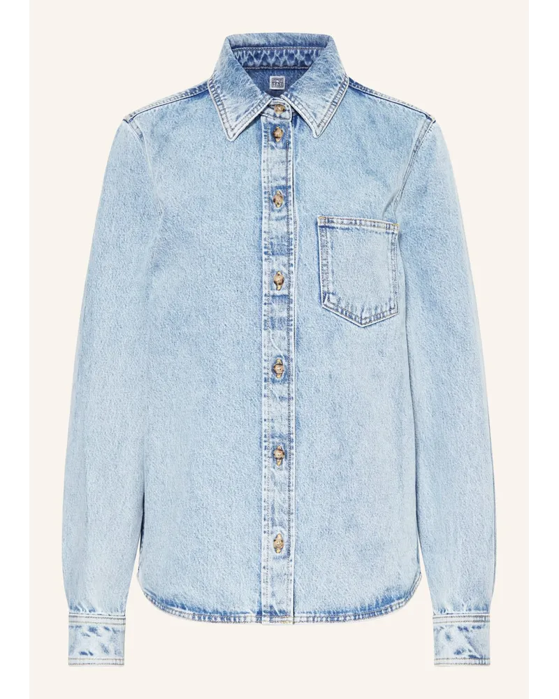 Totême Jeansbluse Blau