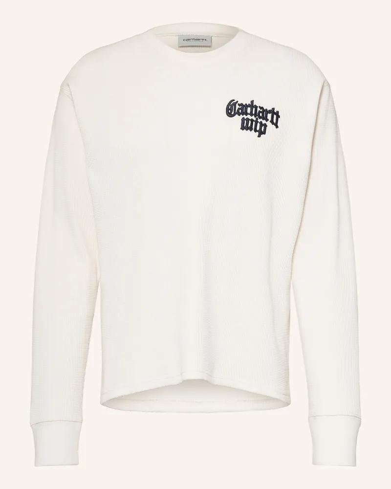 Carhartt WIP Longsleeve weiss Ecru