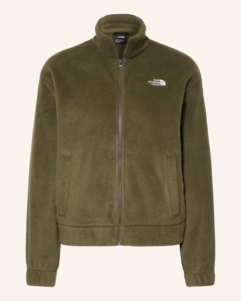 The North Face Fleecejacke Collared gruen Khaki