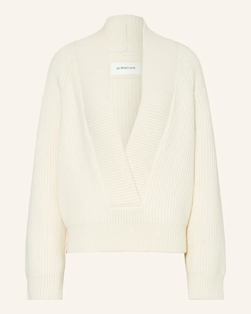 ARMARIUM Pullover Leopolda weiss Ecru