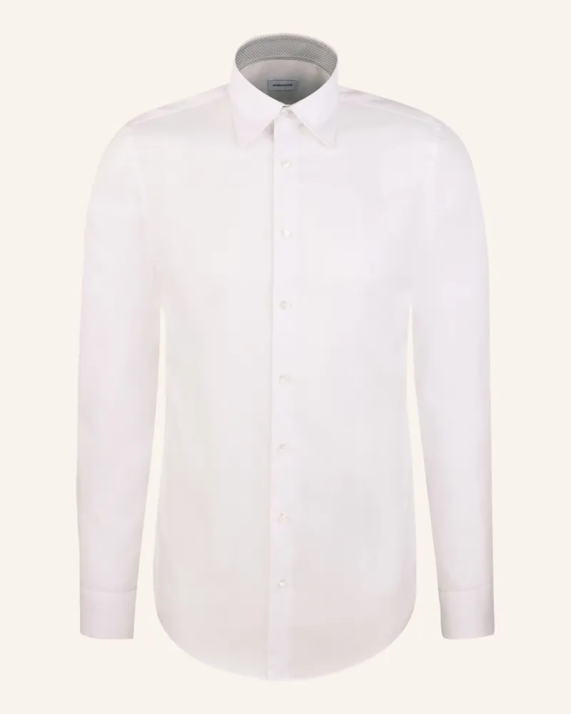 Seidensticker Business Hemd Slim Fit Weiss