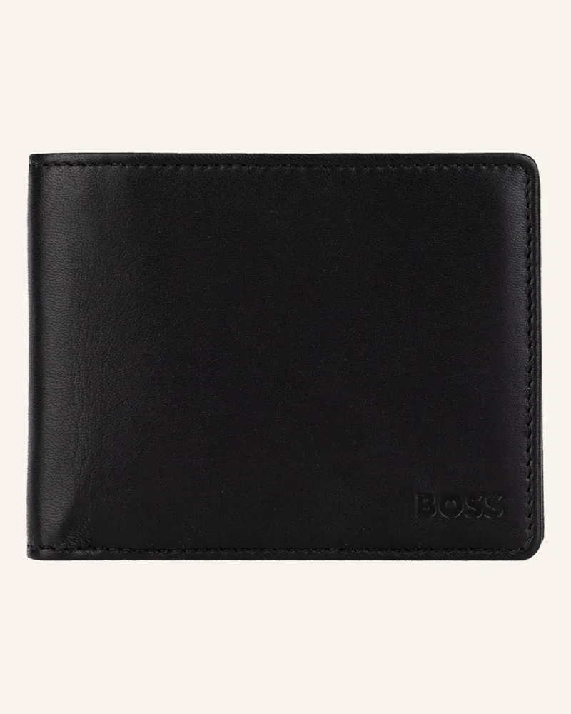 HUGO BOSS Geldbörse Asolo schwarz Schwarz