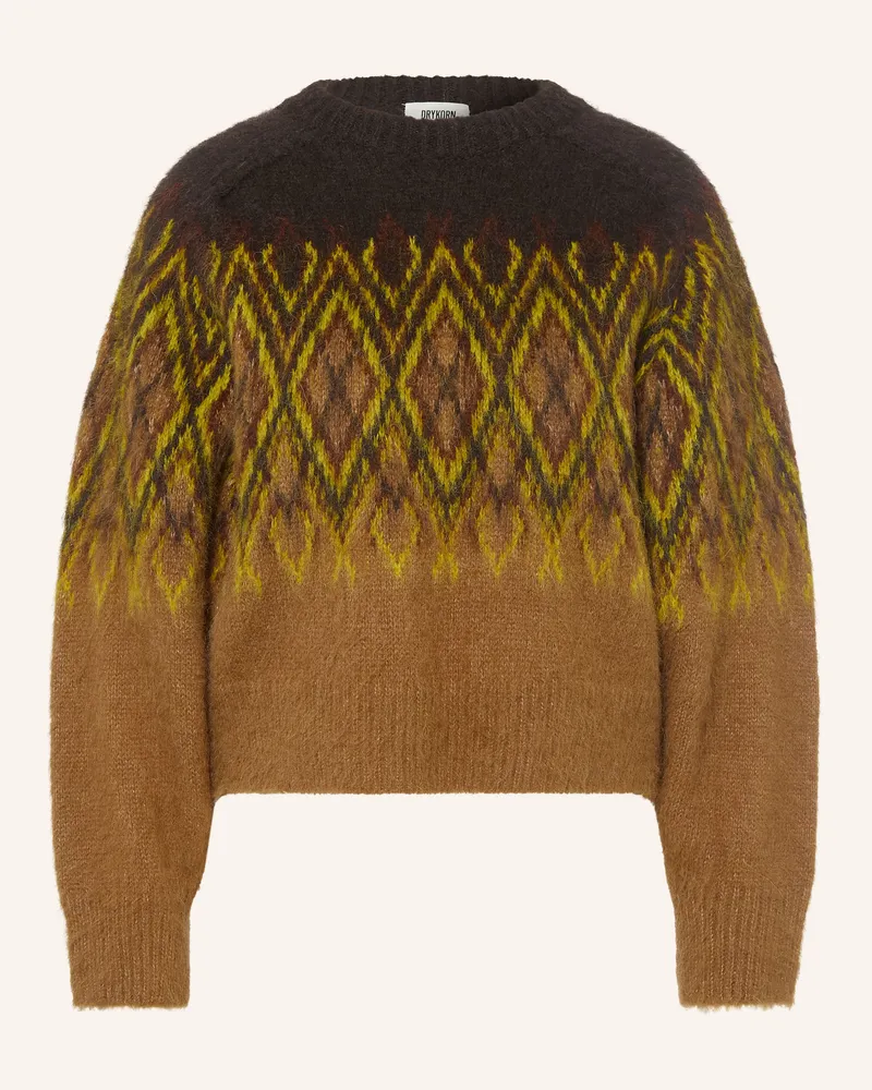 Drykorn Pullover Ginnifer braun Cognac