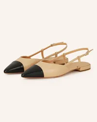 Unützer Slingballerinas - BEIGE Beige