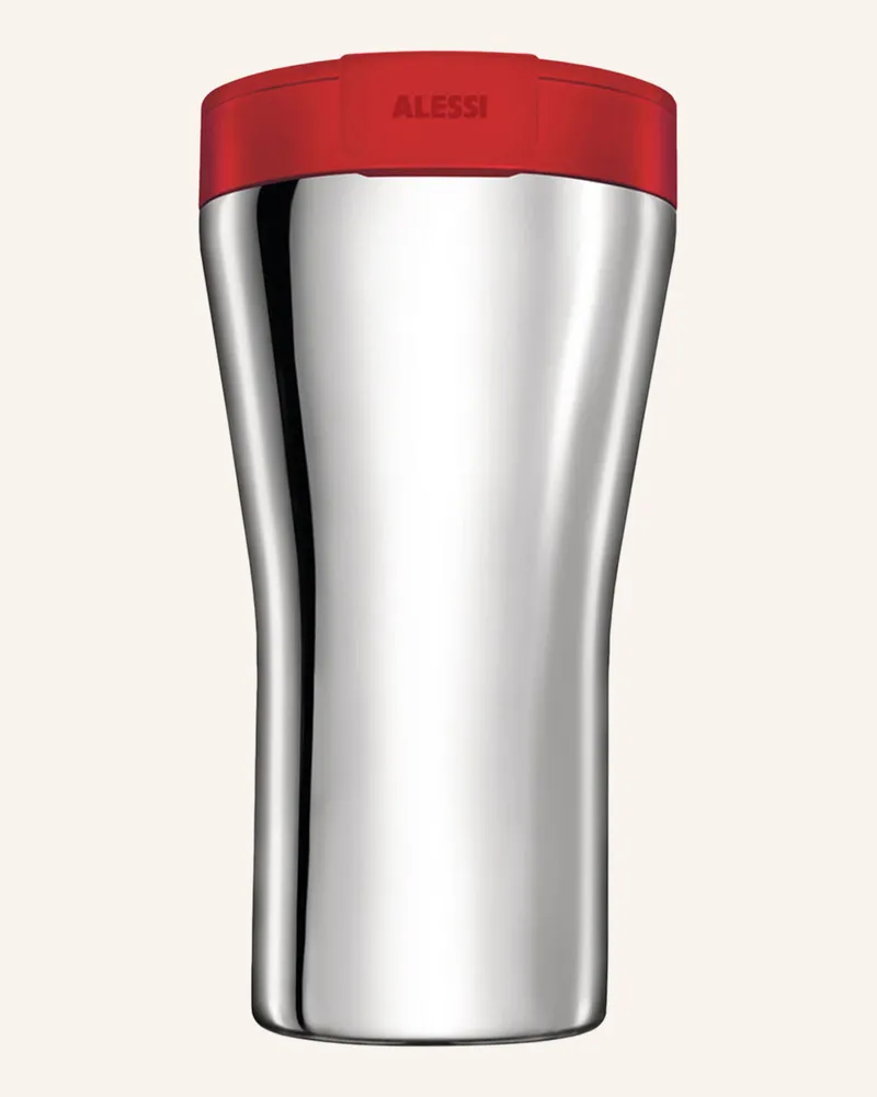 Alessi Thermobecher Caffa silber Silber