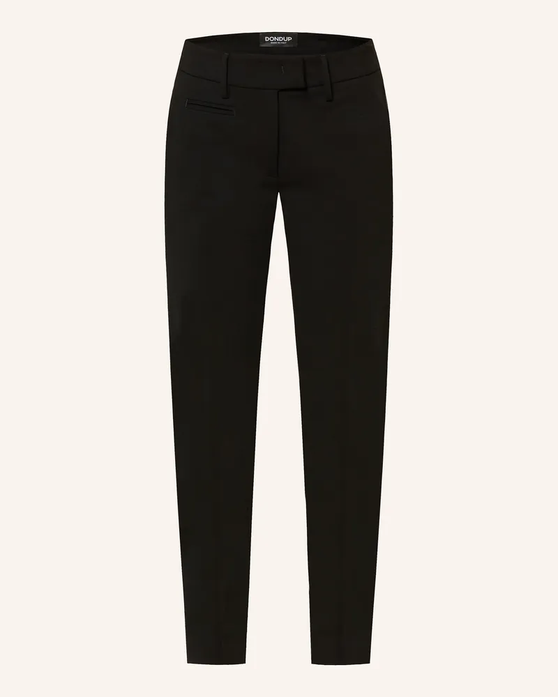 Dondup Jerseyhose Schwarz