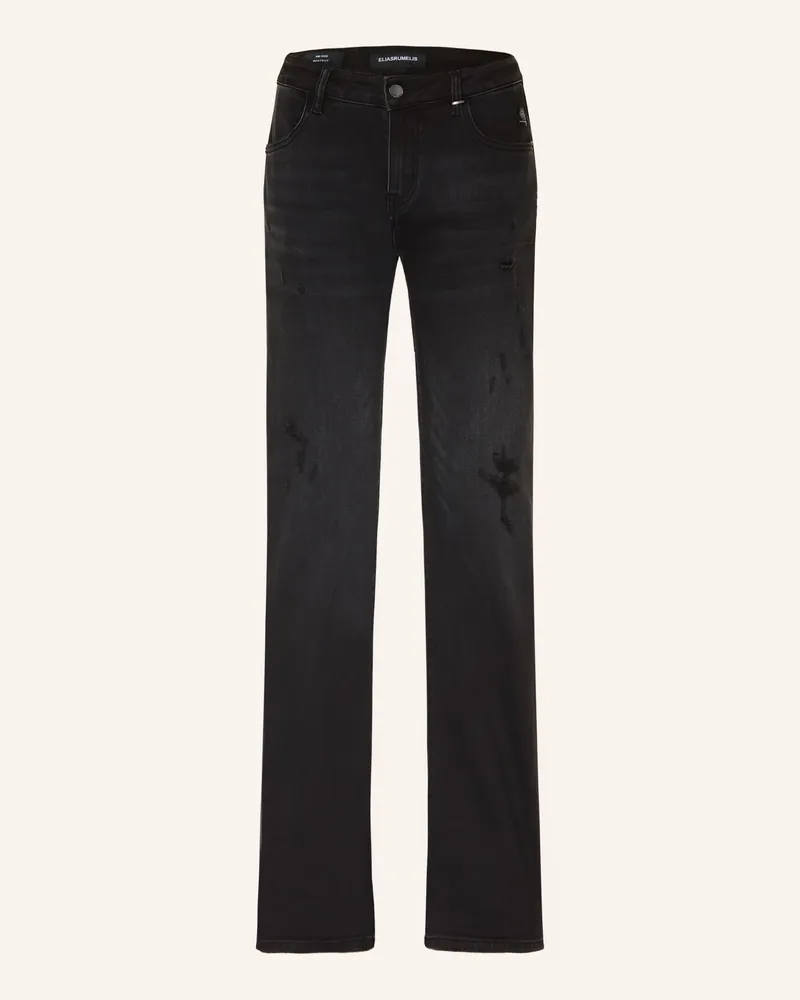 Elias Rumelis Bootcut Jeans Mina schwarz 1177