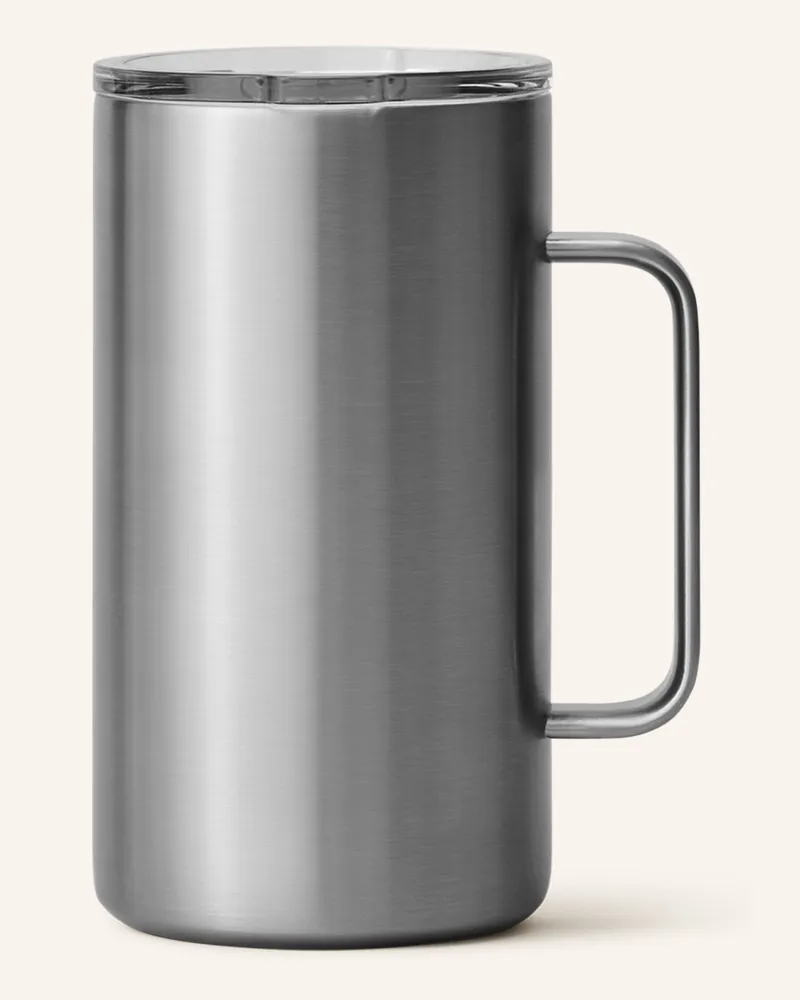Yeti Thermobecher RAMBLER Silber