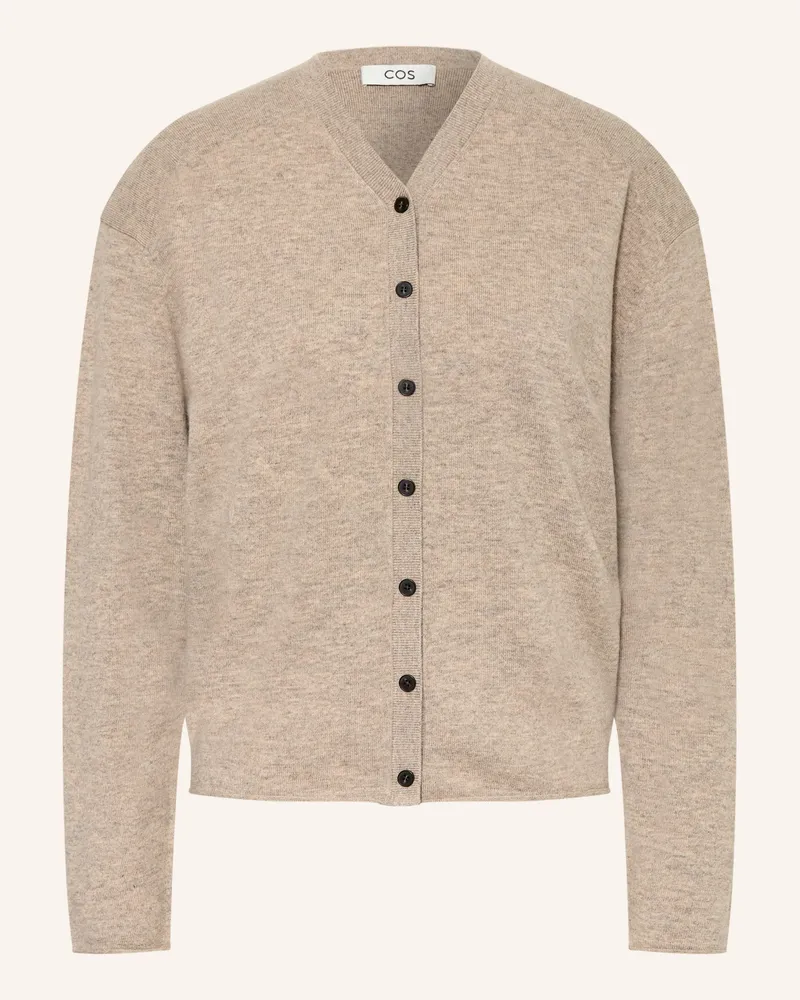 COS Strickjacke beige Hellbraun
