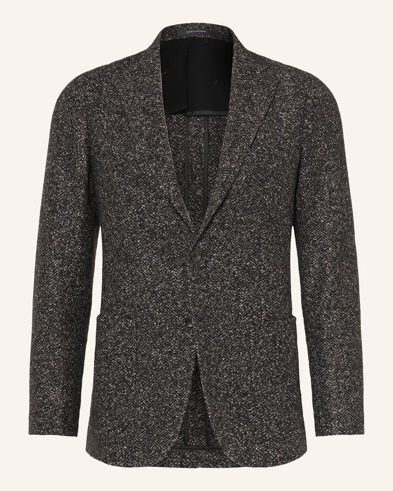 Tagliatore Sakko Slim Fit braun Dunkelgrau