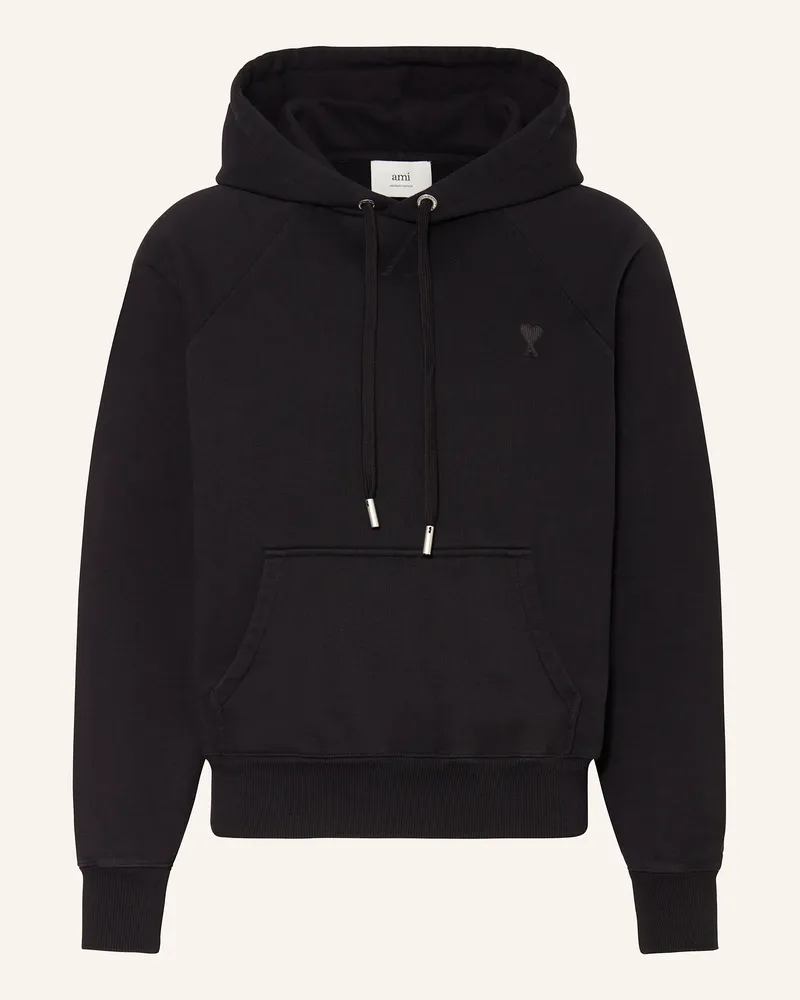 AMI Paris Hoodie Schwarz
