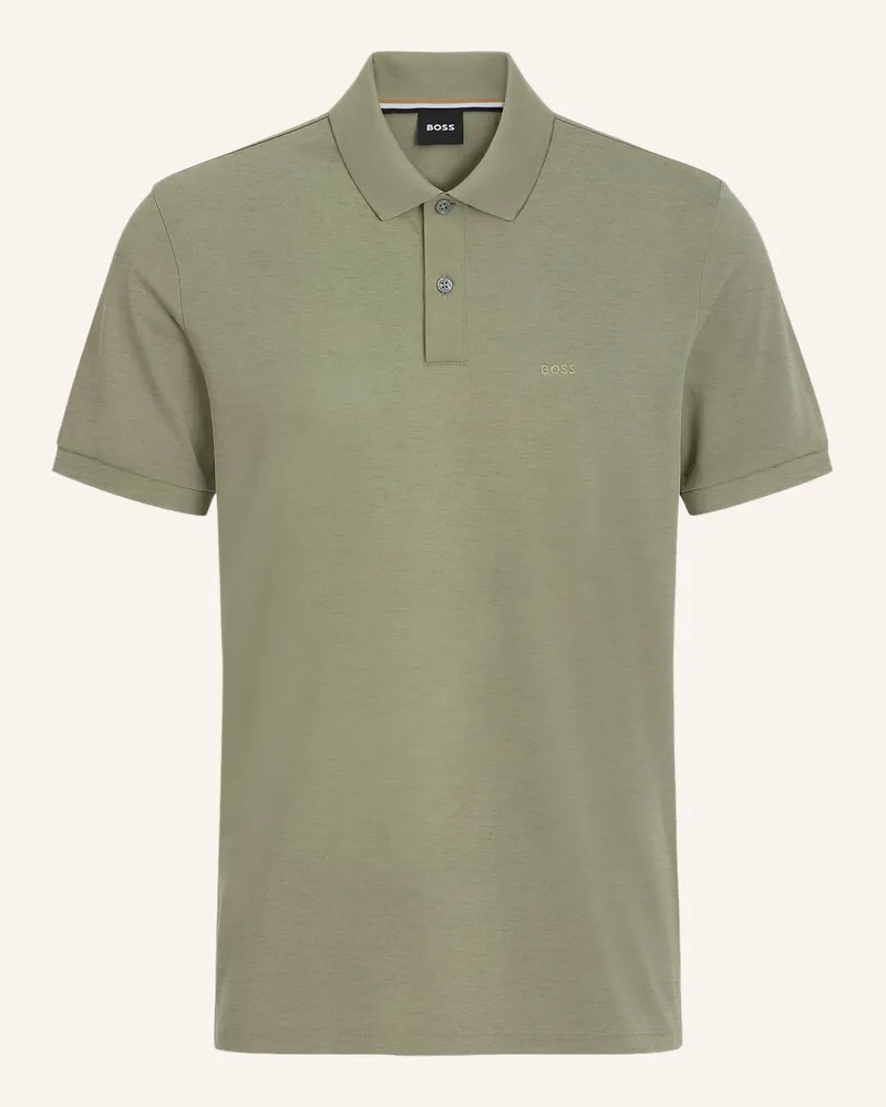 HUGO BOSS Poloshirt PALLAS Regular Fit Hellgrün