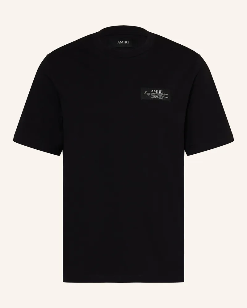 Amiri T-Shirt SPIRIT Schwarz