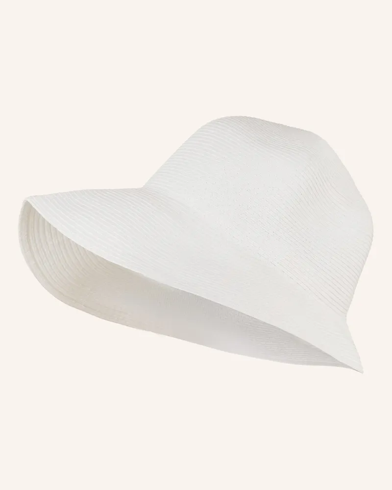 Seeberger Strohhut weiss Weiss