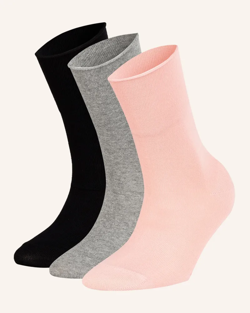 Falke 3er-Pack Socken HAPPY BOX mit Geschenkbox Rosa