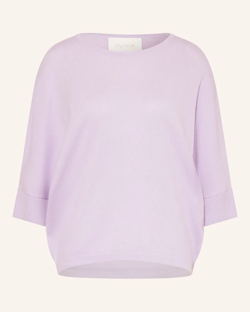 Juvia Pullover BLANCA mit 3/4-Arm Helllila