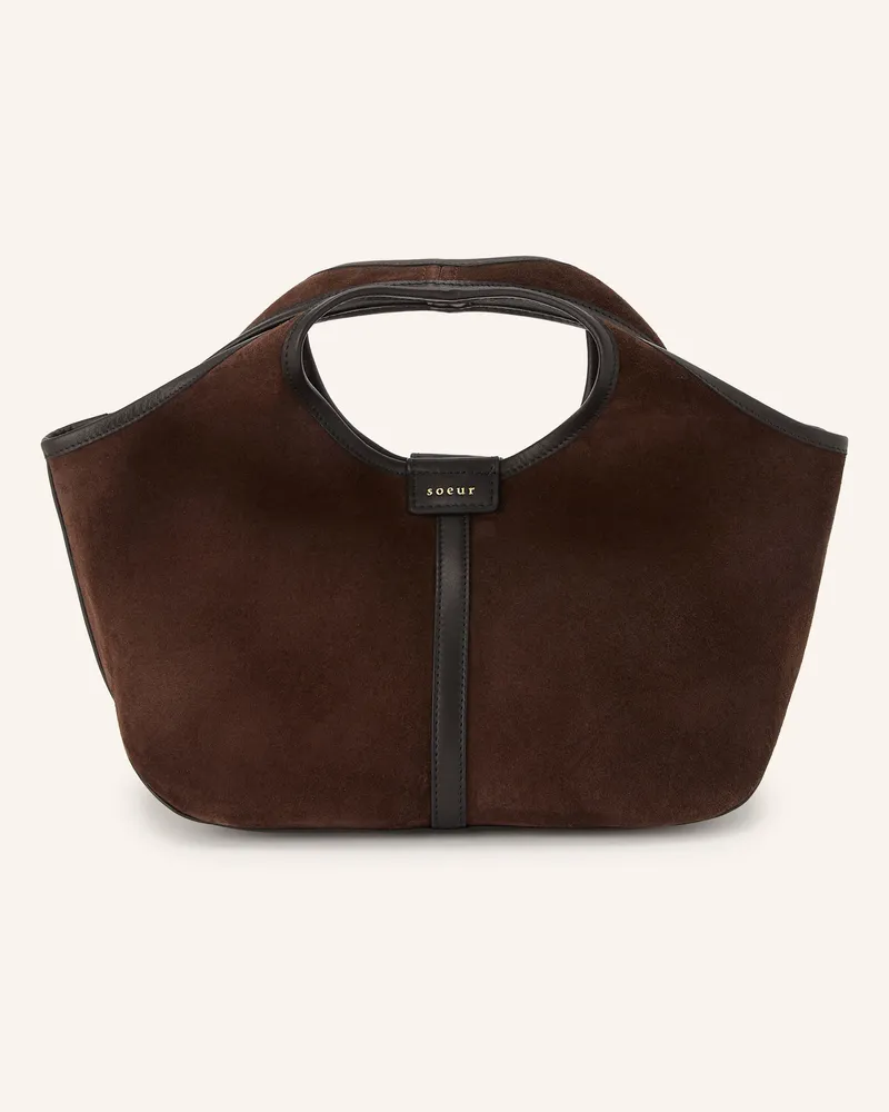 Soeur Handtasche Douce Mini braun Dunkelbraun
