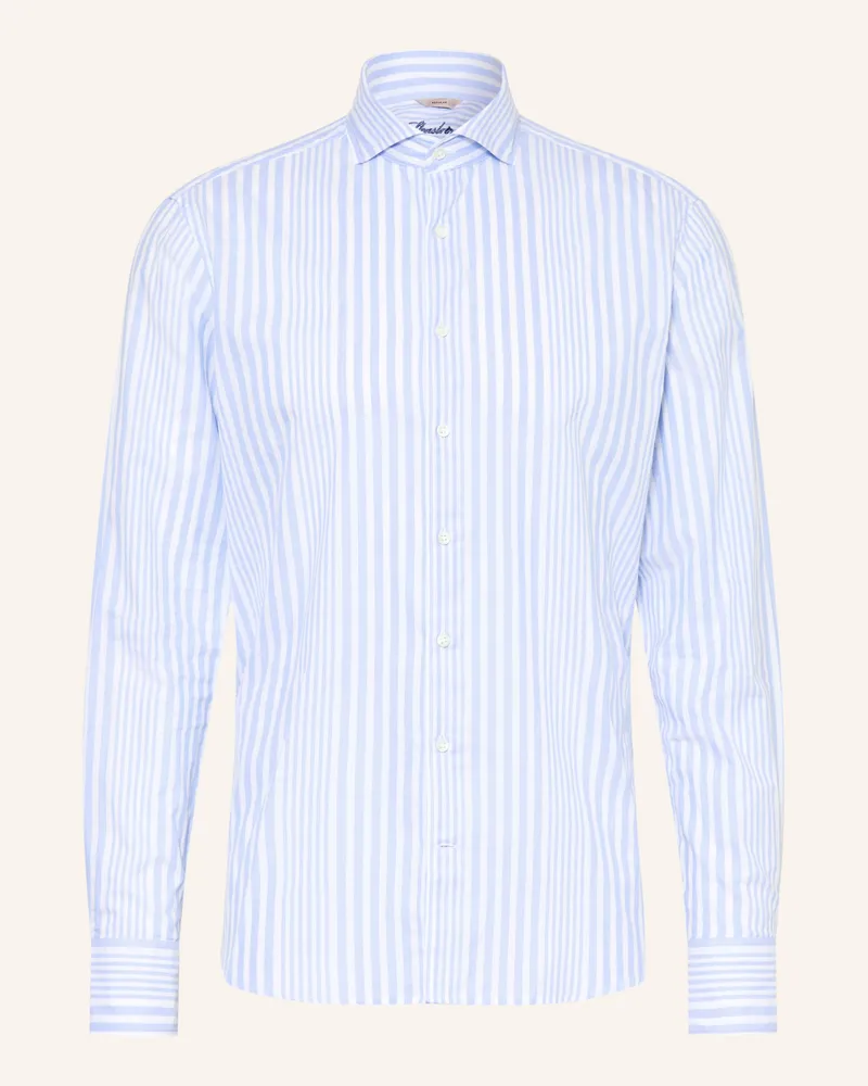 Stenströms Hemd Regular Fit blau Hellblau