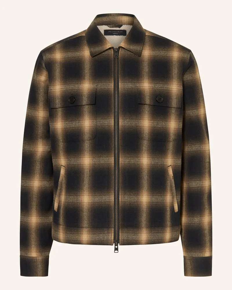 AllSaints Overjacket MATHERS Dunkelbraun