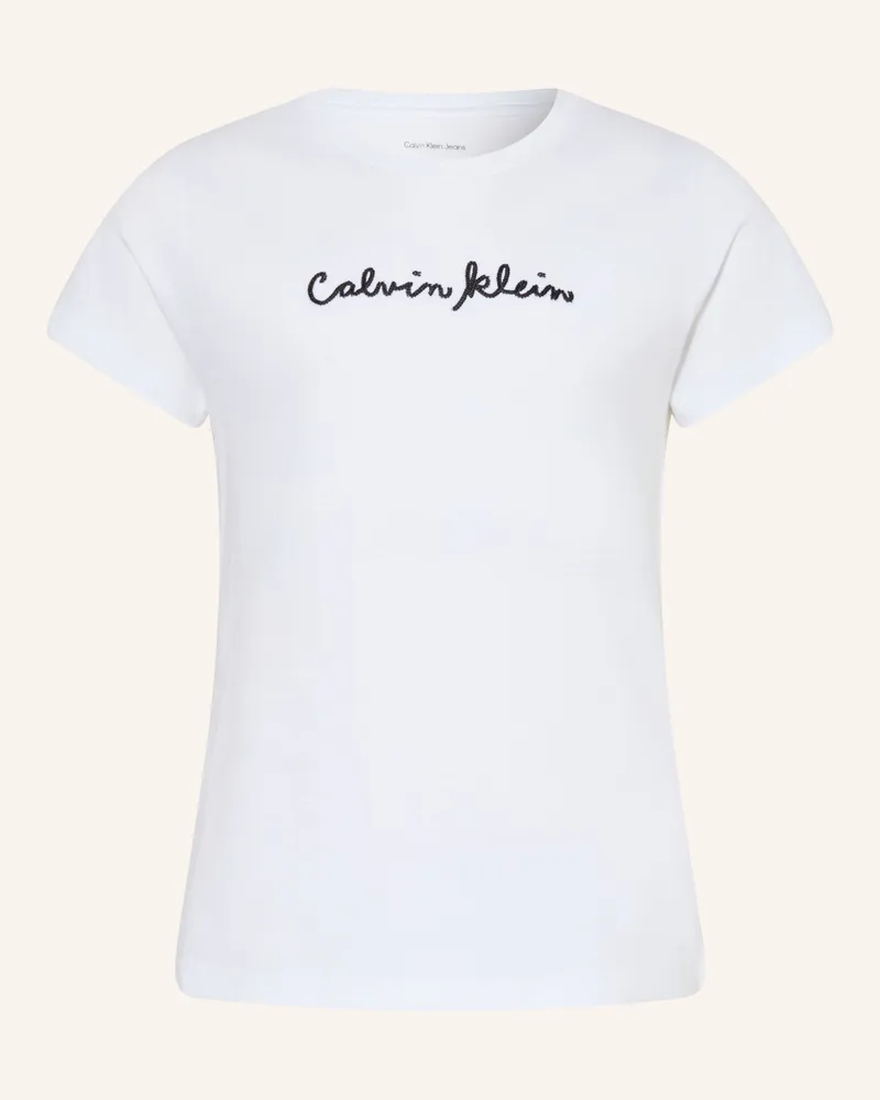 Calvin Klein T-Shirt weiss Weiss