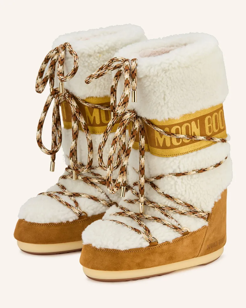 Moon Boot Moon Boots ICON SHEARLING Ecru