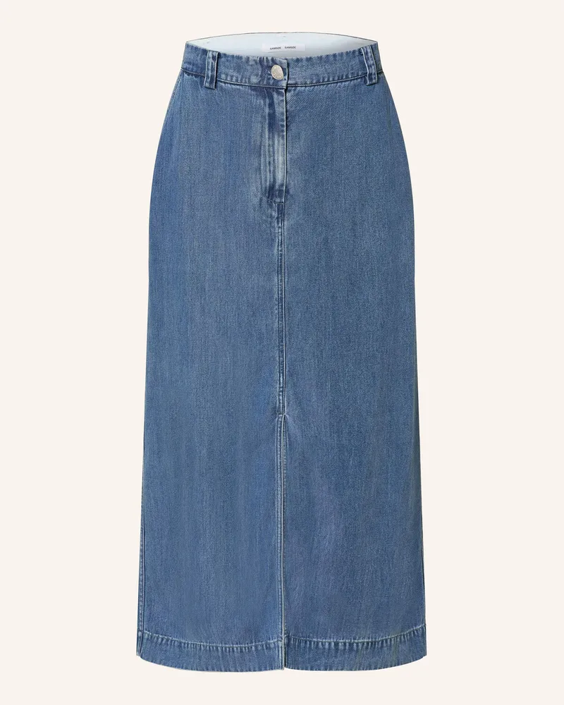 Samsøe & Samsøe Jeansrock Satoves blau Clr002201
