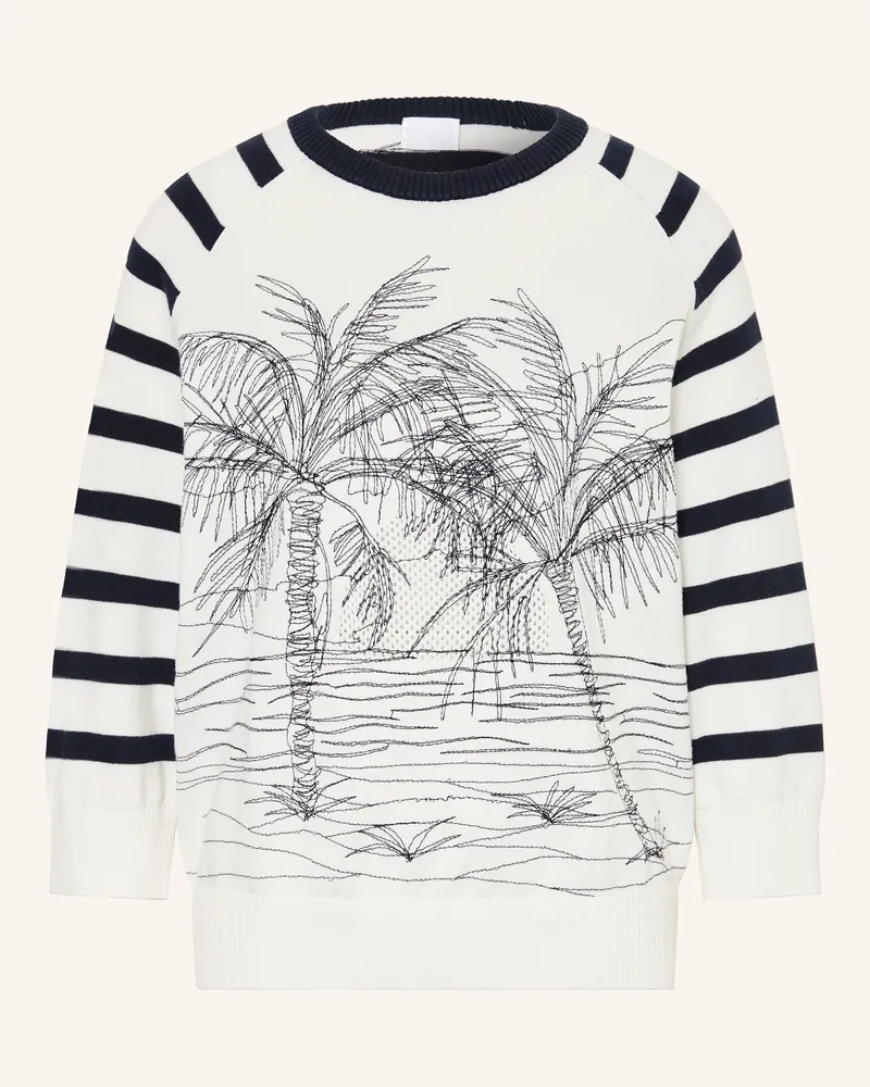 Sportalm Pullover mit 3/4-Arm Weiss