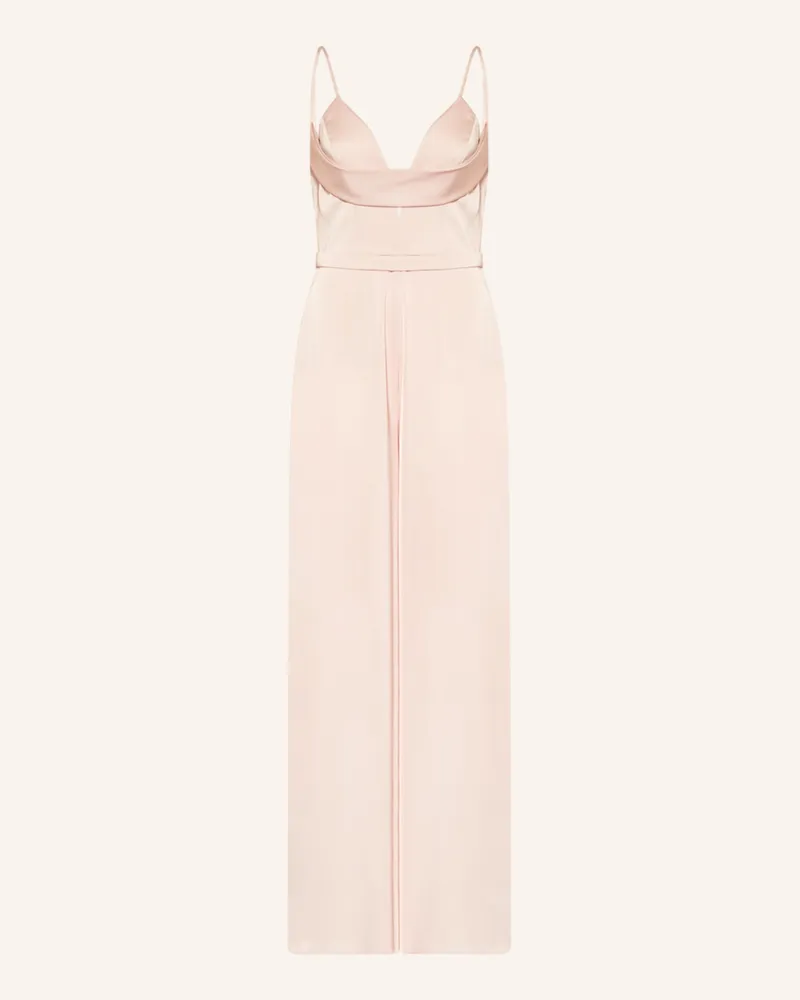 Vera Wang Satin-Jumpsuit Selica Mit Cut-Out rosa Hellrosa