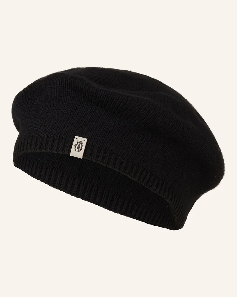 Roeckl Baskenmütze schwarz Schwarz