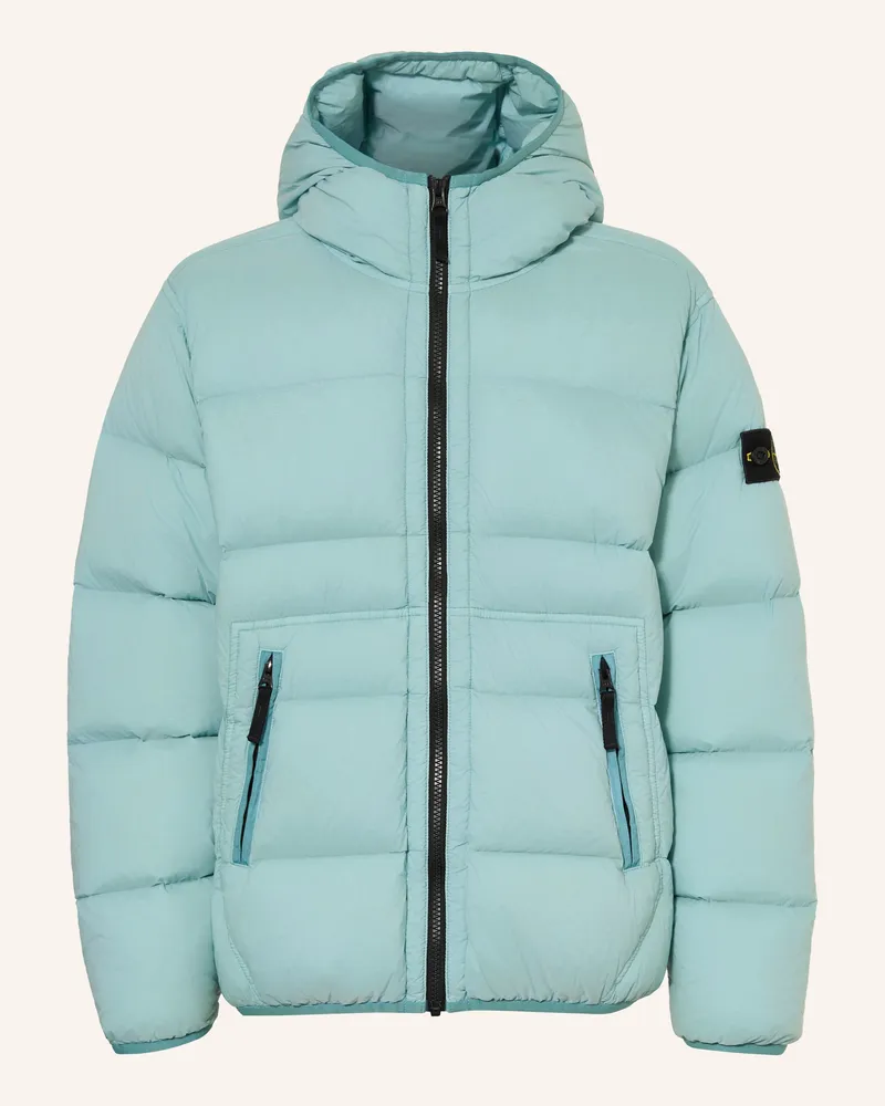 Stone Island Steppjacke blau Türkis